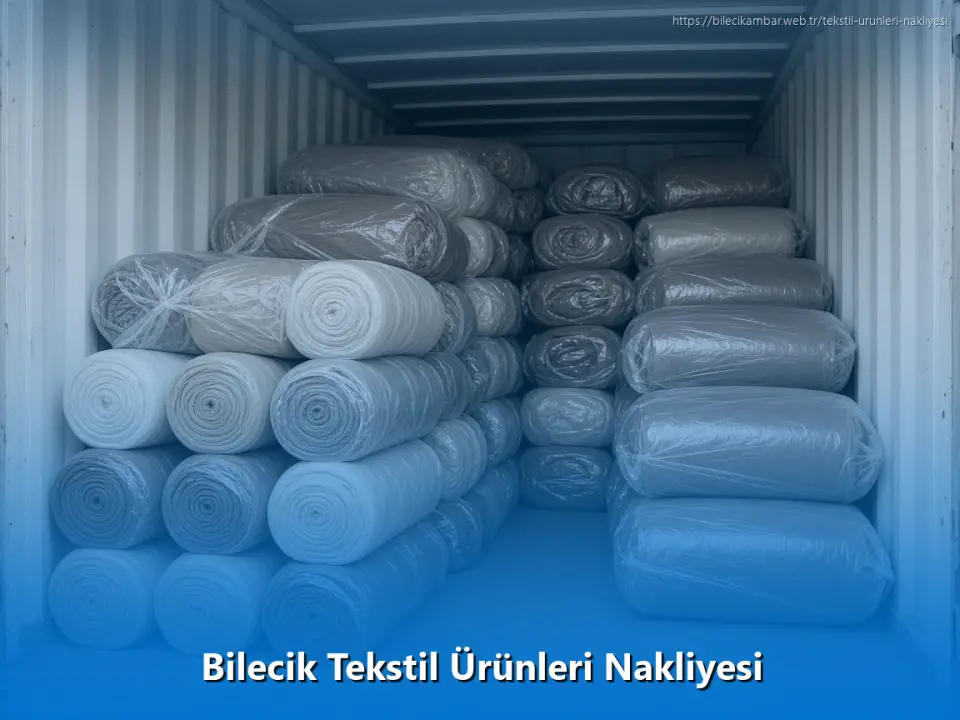 Bilecik Tekstil Ürünleri Nakliyesi